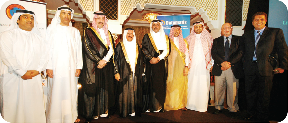 Dignitaries at the awards ceremony